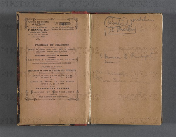 Italian Sketchbook, 1898-1899. Creator: Maurice Prendergast (American, 1858-1924).