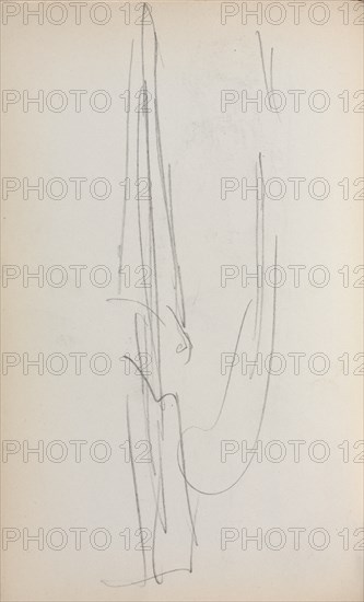 Italian Sketchbook: Sail (page 71), 1898-1899. Creator: Maurice Prendergast (American, 1858-1924).