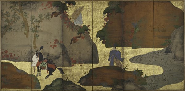 Ivy Lane, 1700s. Creator: Fukae Roshu (Japanese, 1699-1757).