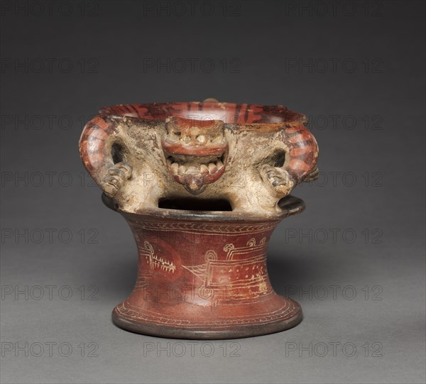 Jaguar Bowl, c. 850-1500. Creator: Unknown.