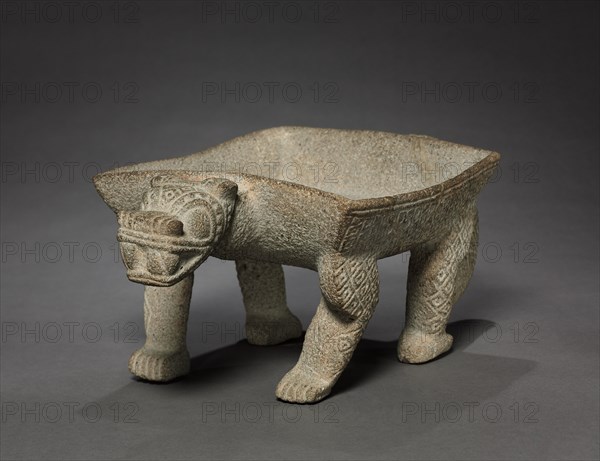 Jaguar Grinding Stone, c. 1000-1550. Creator: Unknown.