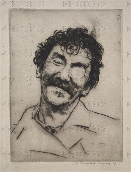 James MacNeill Whistler. Creator: Mortimer Menpes (British, 1860-1938).