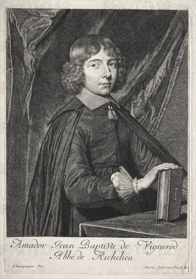 Jean Baptiste de Vignerod. Creator: Jean Morin (French, 1600-1650).
