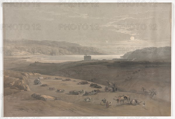 Jericho, 1839. Creator: David Roberts (British, 1796-1864).