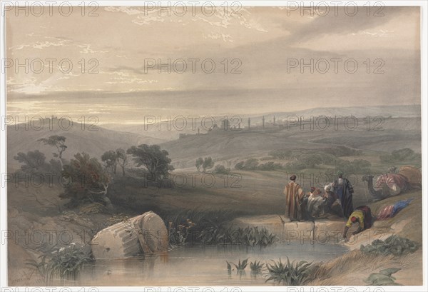 Jerusalem from the North, 1839. Creator: David Roberts (British, 1796-1864).