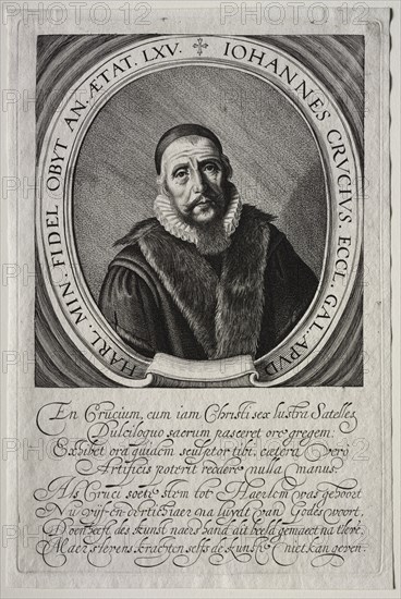 Johannes Crucius. Creator: Jan van de Velde (Dutch, 1620-1662).