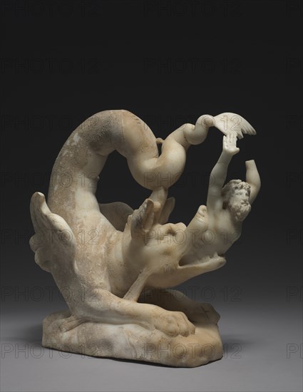 Jonah Cast Up, c. 280-290. Creator: Unknown.