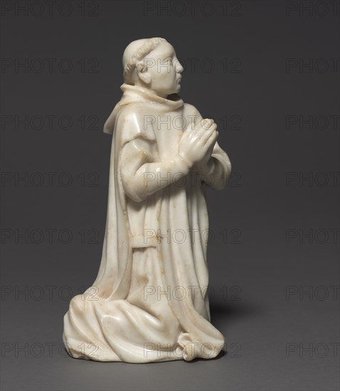 Kneeling Carthusian Monk, c. 1380-1400. Creator: Unknown.