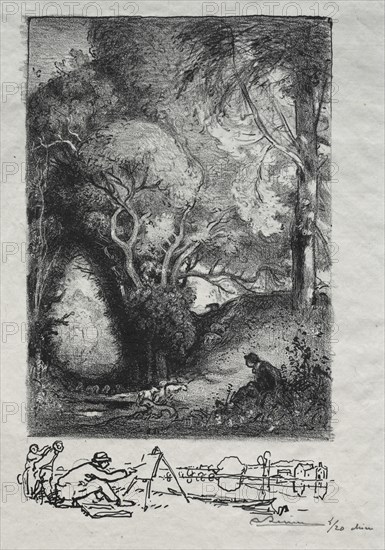 La Ravine en juin, 1913. Creator: Auguste Louis Lepère (French, 1849-1918).