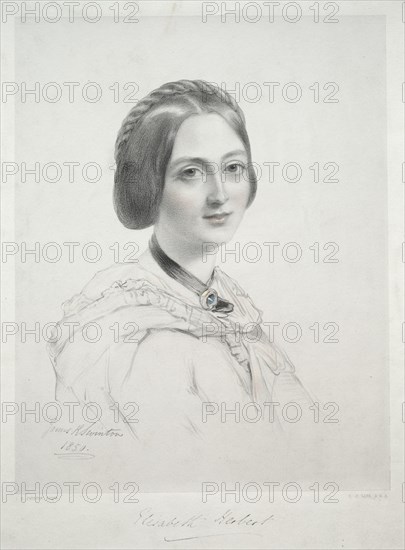 Lady Elizabeth Herbert. Creator: Richard James Lane (British, 1800-1872).