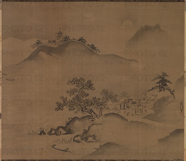 Landscape. Creator: Kano Chikanobu (Japanese, 1660-1728).