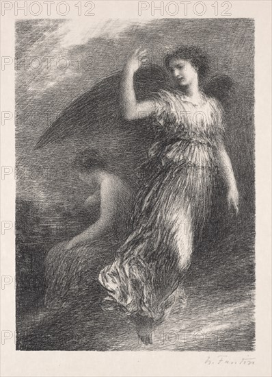 Le Paradis et la Peri - Debut, 1901. Creator: Henri Fantin-Latour (French, 1836-1904).