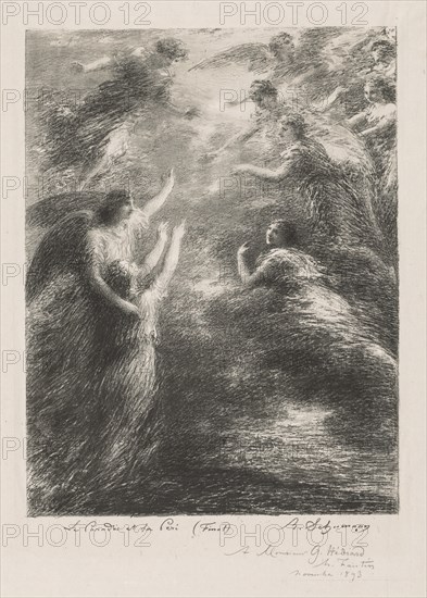 Le Paradis et la Peri, 1893. Creator: Henri Fantin-Latour (French, 1836-1904).