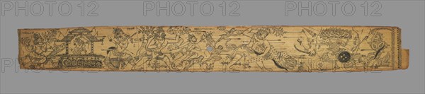 Leaf from a Romance of Chandrabhanu and Lavanyavati of Upendra Bhanja..., late 1700s. Creator: Unknown.