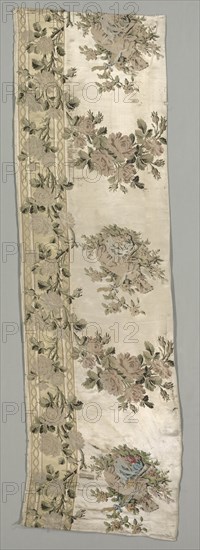 Length of Brocaded Satin, c. 1780. Creator: Philippe de Lasalle (French, 1723-1805).