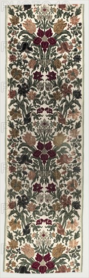 Length of Floral Velvet, 1600s. Creator: Unknown.