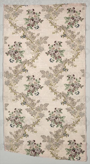 Length of Silk Brocade, 1723-1774. Creator: Unknown.