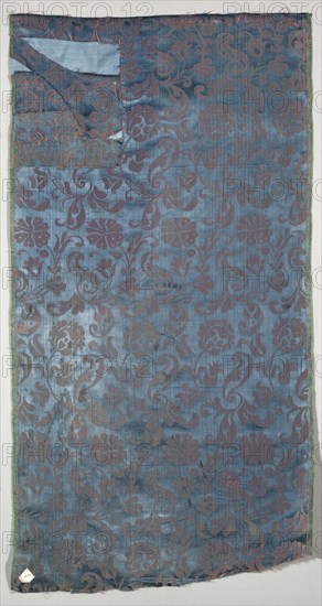 Length of Silk Damask, late 1600s - early 1700s. Creator: Unknown.
