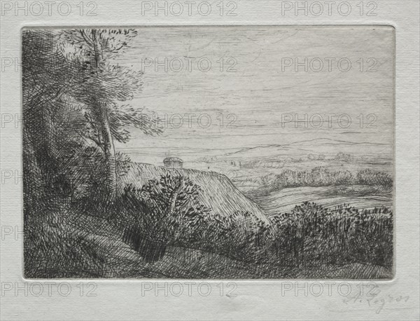 Les dernière Rayons de Soleil. Creator: Alphonse Legros (French, 1837-1911).