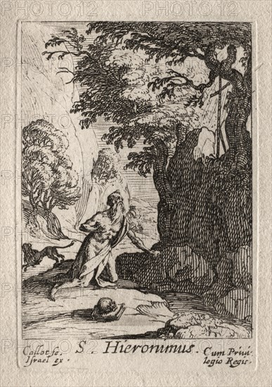 Les Penitents: St. Jérome. Creator: Jacques Callot (French, 1592-1635).