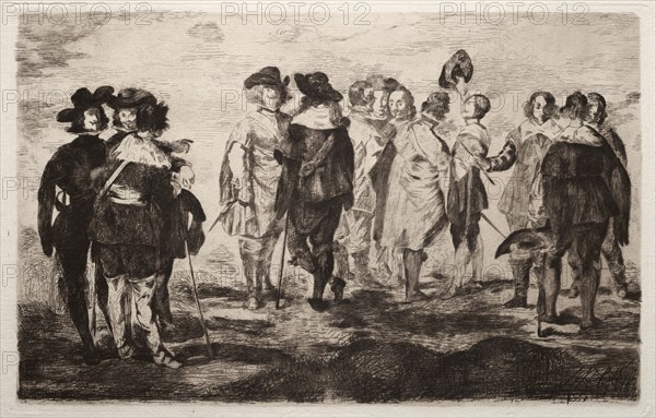 Les petits cavaliers. Creator: Edouard Manet (French, 1832-1883).