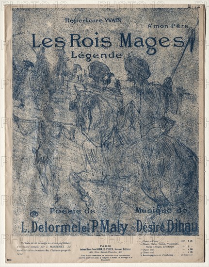 Les Rois Mages, 1899. Creator: Henri de Toulouse-Lautrec (French, 1864-1901).