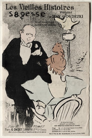 Les Vieilles histoires: Sagesse, 1893. Creator: Henri de Toulouse-Lautrec (French, 1864-1901).