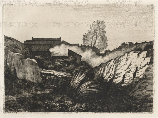 LEstaque, 1878. Creator: André Paul Borel (French, 1828-1912).