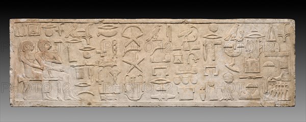 Lintel of Enseperi, 2454-2311 BC. Creator: Unknown.