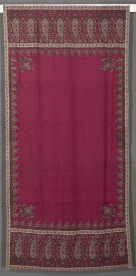 Long Shawl, c. 1825. Creator: Unknown.