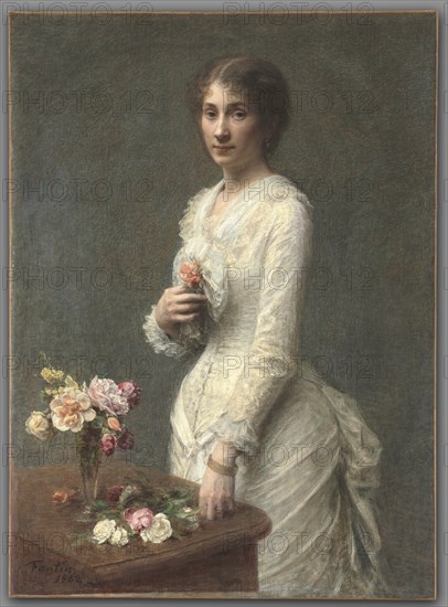 Madame Lerolle, 1882. Creator: Henri Fantin-Latour (French, 1836-1904).