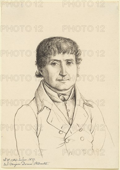 Majordomo Albrecht, 1827. Creator: Gerhard Wilhelm von Reutern (German, 1794-1865).