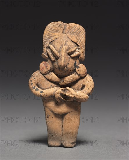Male Figurine, 400-100 BC. Creator: Unknown.
