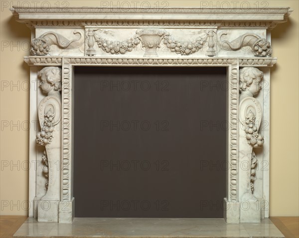 Mantel, c. 1730. Creator: William Kent (British, 1685-1748), probably by.