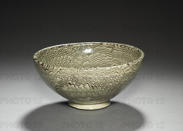 Marbled Bowl, 1100s. Creator: Unknown.