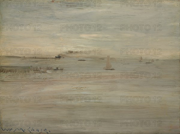 Marine, c. 1888. Creator: William Merritt Chase (American, 1849-1916).