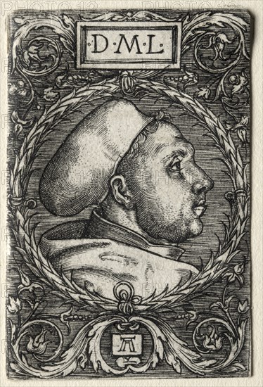 Martin Luther, ca. 1525. Creator: Albrecht Altdorfer (German, c. 1480-1538).