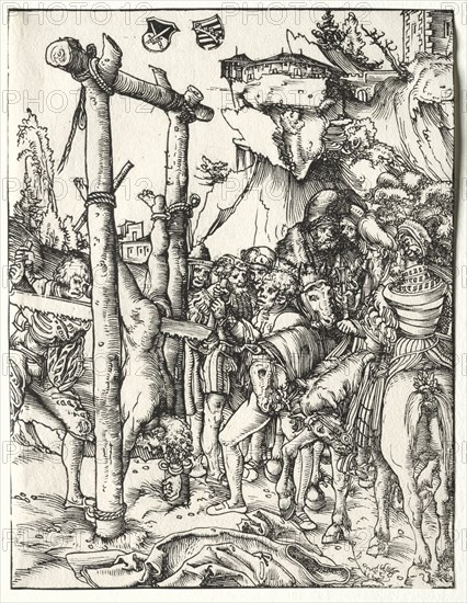 Martyrdom of St. Simeon, c. 1510/15. Creator: Lucas Cranach (German, 1472-1553).