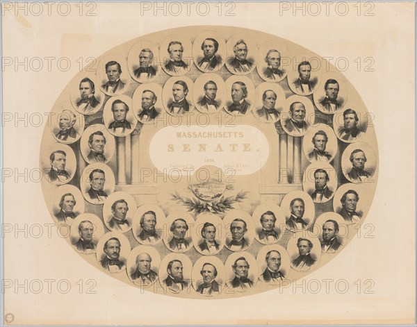 Massachusetts Senate, 1856. Creator: Winslow Homer (American, 1836-1910).