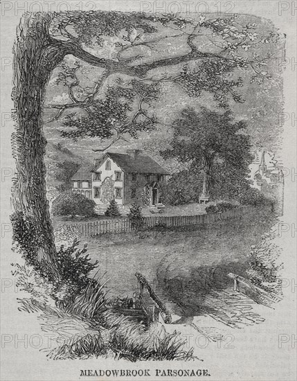 Meadowbrook Parsonage, 1860. Creator: Winslow Homer (American, 1836-1910).