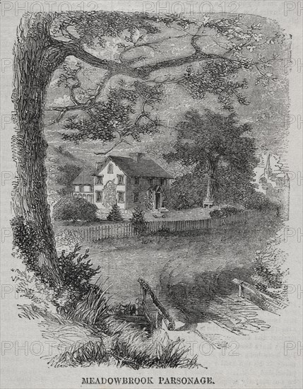 Meadowbrook Parsonage, 1860. Creator: Winslow Homer (American, 1836-1910).