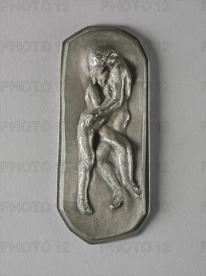 Medal: Protection, 1916. Creator: Auguste Rodin (French, 1840-1917).