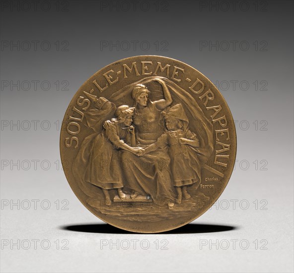 Medallion. Creator: Charles-Theodore Perron (French, 1862-1934).