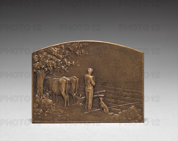 Medallion. Creator: Jules Dupré (French, 1811-1889).