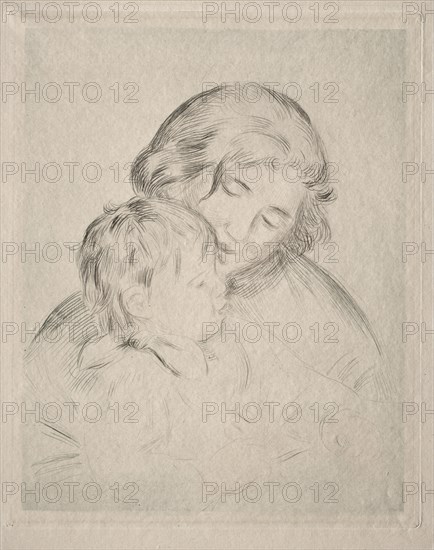 Mère et enfant. Creator: Pierre-Auguste Renoir (French, 1841-1919).
