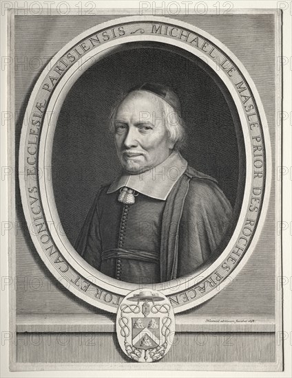 Michel le Masle. Creator: Robert Nanteuil (French, 1623-1678).