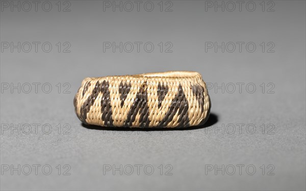 Miniature Oval Basket, late 1800s-early 1900s. Creator: Unknown.