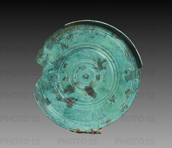 Mirror Box with Head of Athena (lid), 400-375 BC. Creator: Unknown.