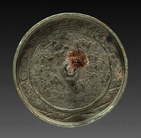 Mirror, 1185-1333. Creator: Unknown.