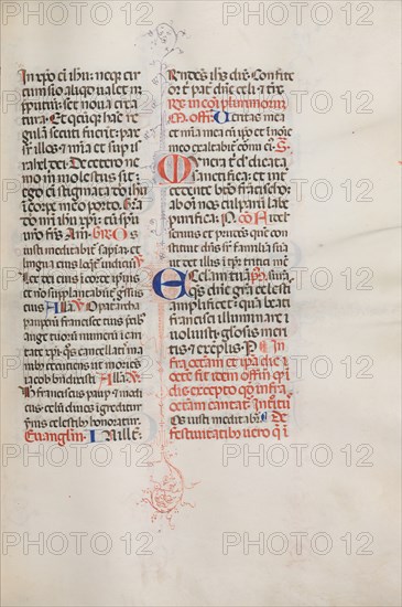 Missale: Fol. 319: St. Francis & Full Mass of St. Francis, 1469. Creator: Bartolommeo Caporali (Italian, c. 1420-1503).